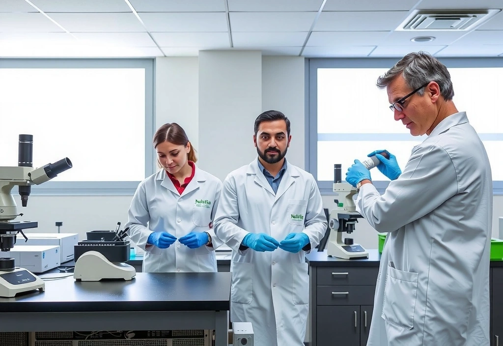 Imagine a laboratorului Nutrivitay